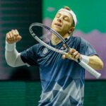 Griekspoor en Van de Zandschulp uitgeschakeld in Rotterdam