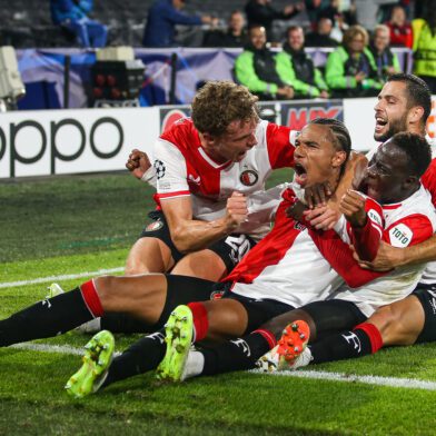 Champions League: Sterke rentree van Feyenoord in Champions League: 2-0
