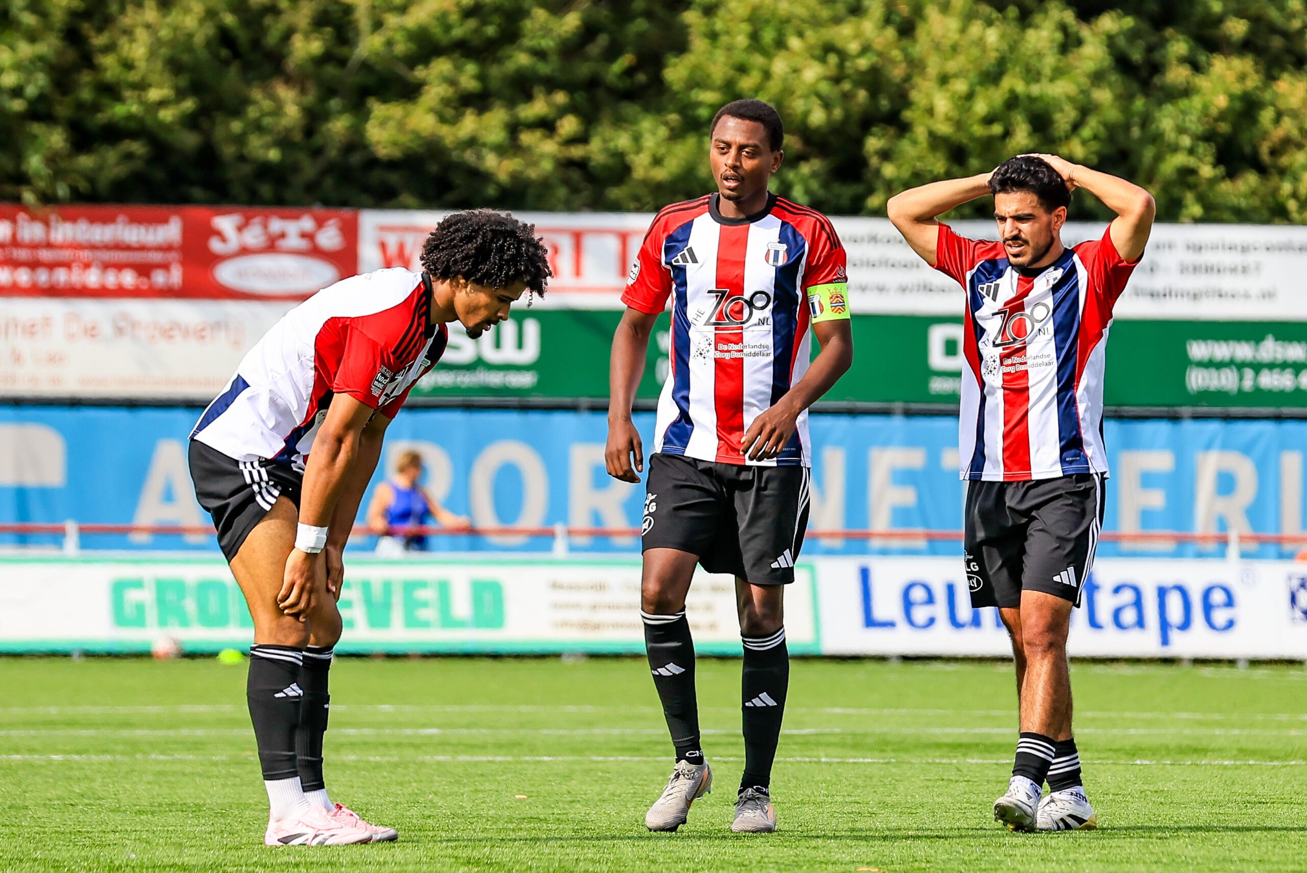 Excelsior Maassluis komt net tekort tegen Quick Boys -