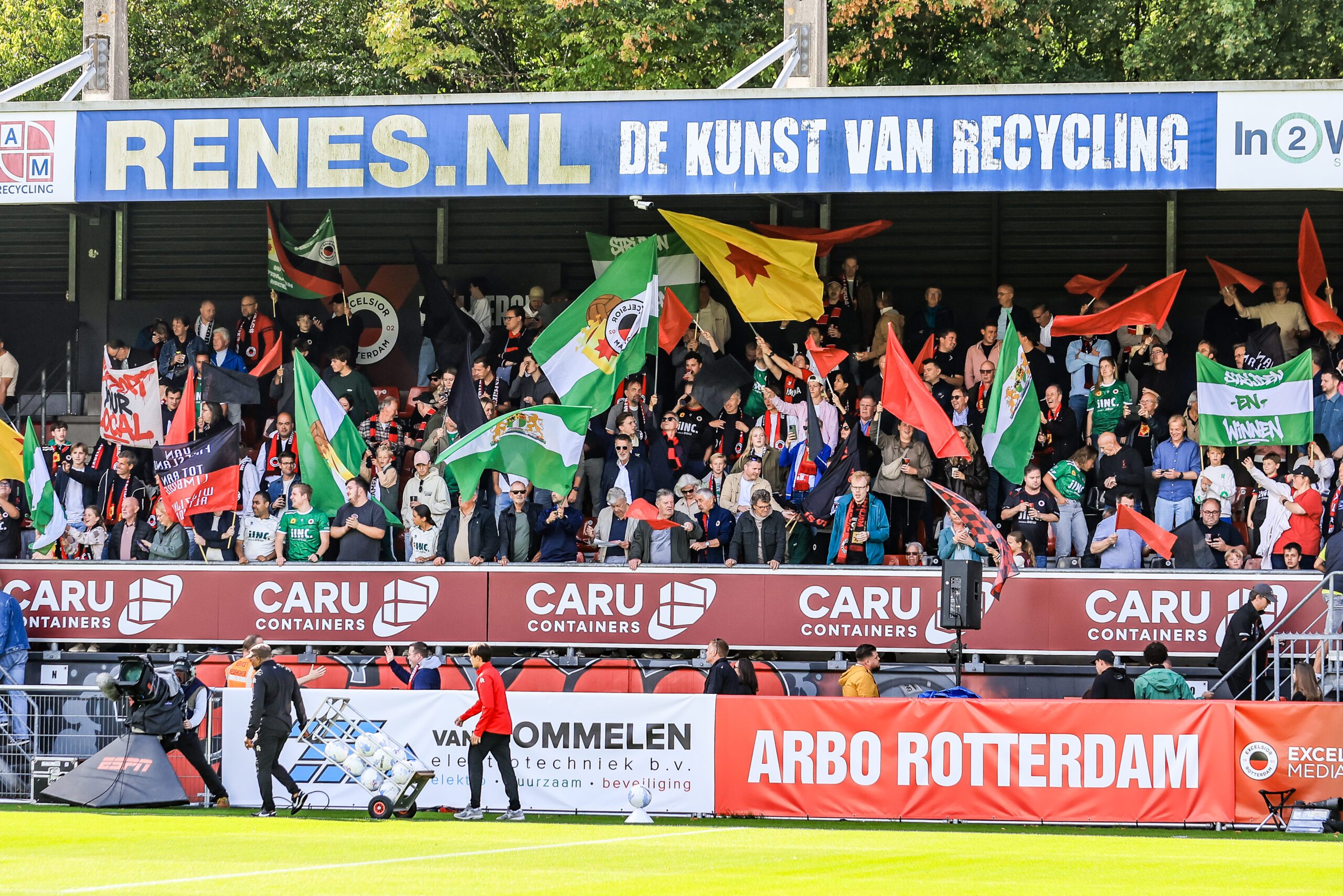 Excelsior strikt Jamaicaans international Van de Wetering