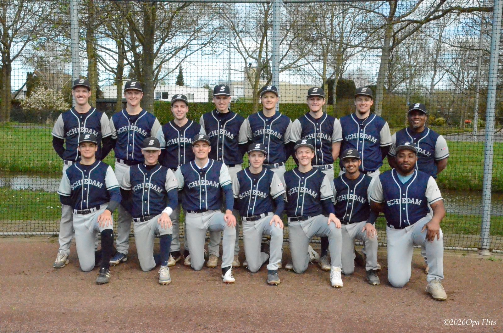 Honkballers Schiedam verliezen strijd om derde plek