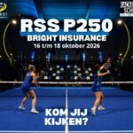 Een weekend vol (top)padel tijdens het Bright Insurance P250-toernooi in RacketSportSchiedam!