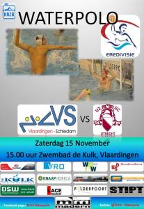 Poster thuiswedstrijden 15-11-2014 UZSC Beker